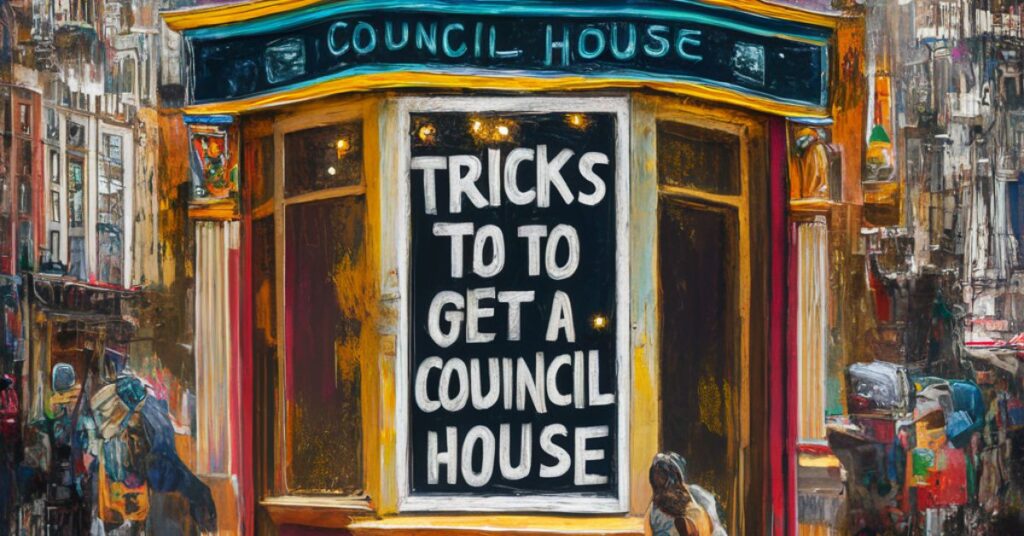 TRICKS TO GET A COUNCIL HOUSE