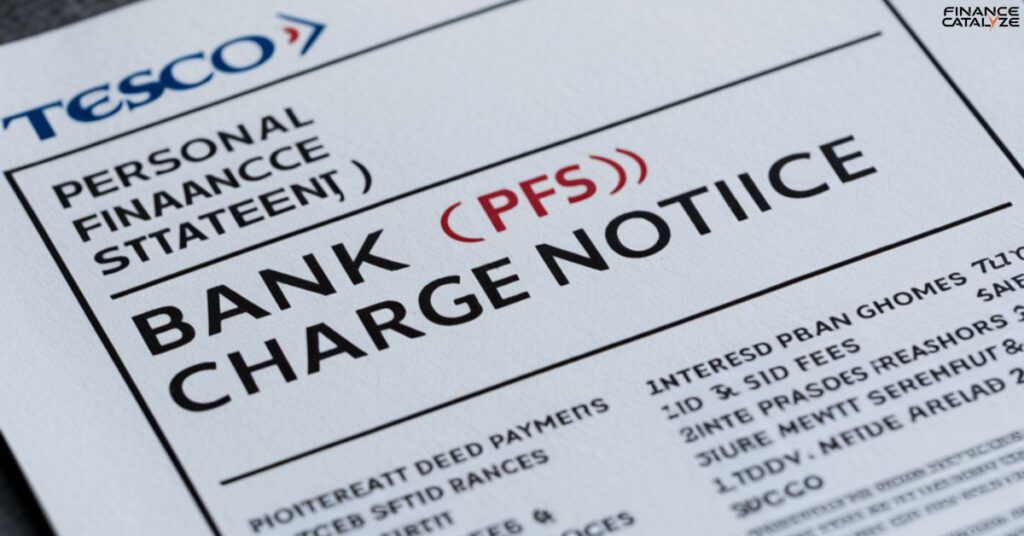 Tesco PFS Bank Charge Notice