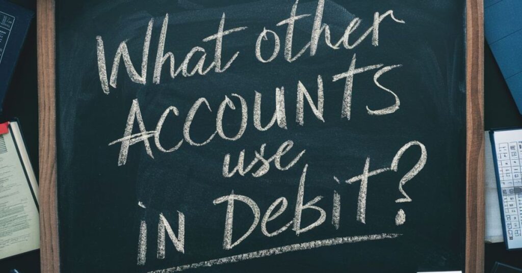 What other Accounts Use 'In Debit'