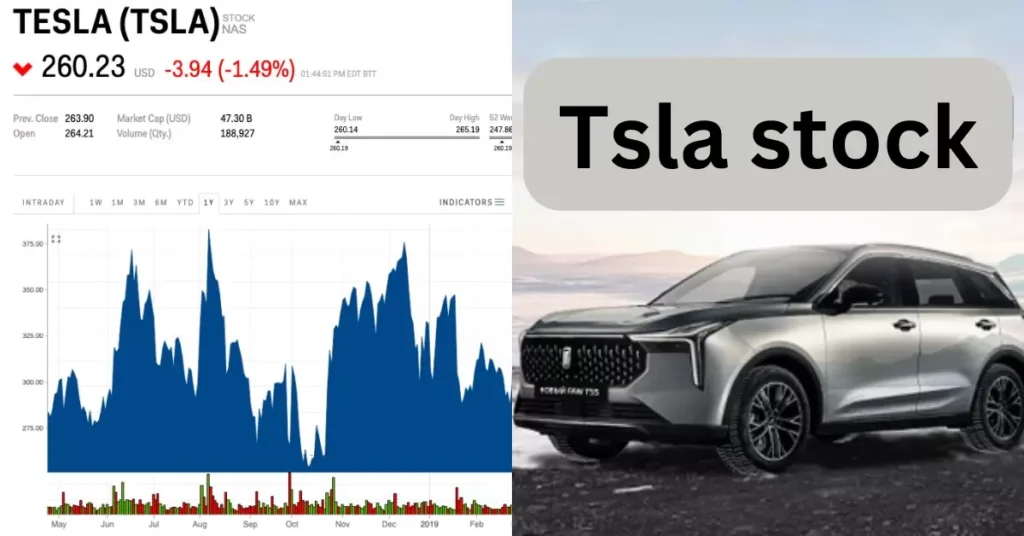 Complete exploration of tsla stock on fintechzoom