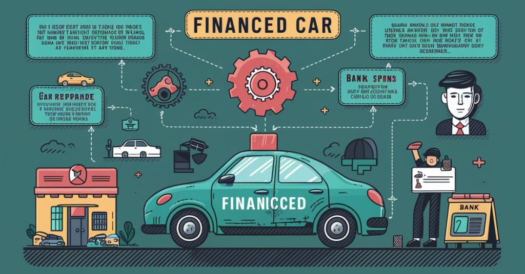 How does insurance work on a financed car?