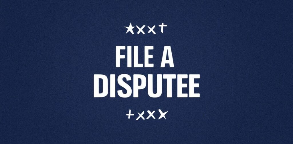 File a Dispute with Your Bank